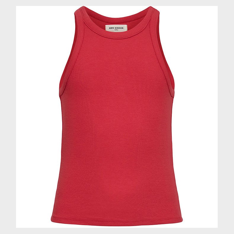 Sofie Schnoor Top - Rib - Berry Red