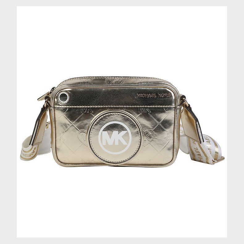 Michael Kors Skuldertaske - Guld m. Mnster