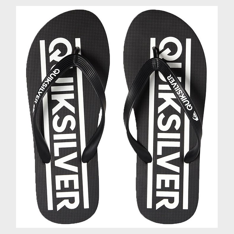 Quiksilver Klipklapper - Java Wordmark - Sort/Hvid