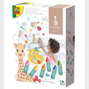 SES Creative Farvekridt Til Badet - Sophie La Girafe