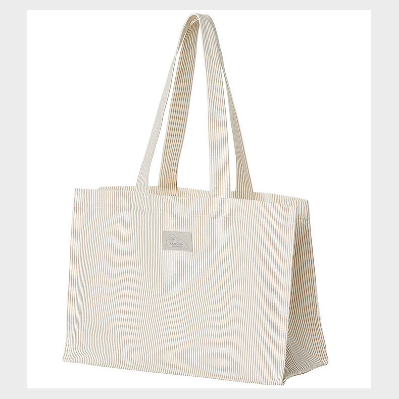 Cam Cam Shopper - Classic Stripes Camel