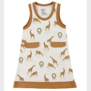 Katvig Kjole - Hvid m. Giraf