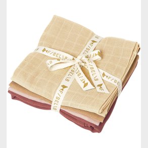 Fabelab Stofbleer - 4-Pak - 60x60 cm - Dusty Rose Mix