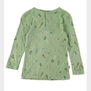 Joha Bluse - Bambus - Lysegrn m. Vrktj
