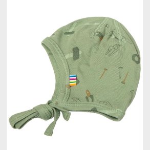 Joha Babyhjelm - Bambus -Stvet Grn m. Vrktj
