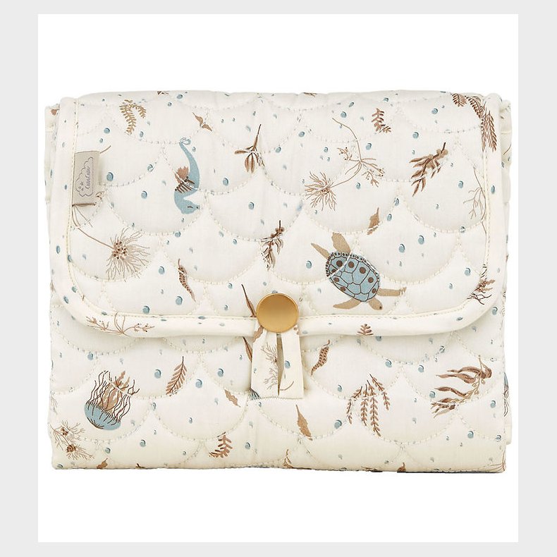 Cam Cam Pusleunderlag - Quiltet - Sea Garden