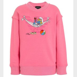 Emporio Armani Sweatshirt - Lyserd m. Smlfine