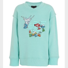 Emporio Armani Sweatshirt - Sabbia Antigua m. Smlfer