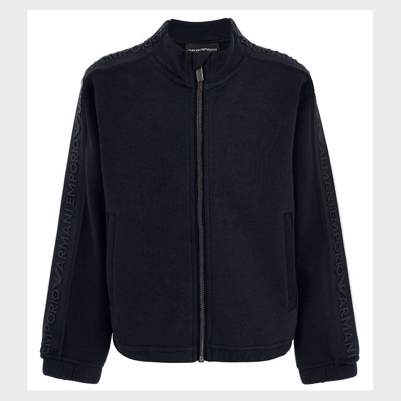 Emporio Armani Cardigan - Navy m. Logostribe