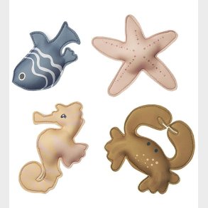 Liewood Dykkerlegetj - Dion - 4-pak - Sea Creatue - Sandy