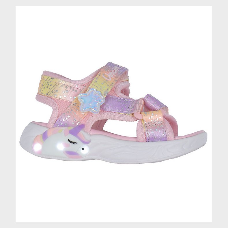 Skechers Sandaler - Unicorn Dreams - Light Pink Multi