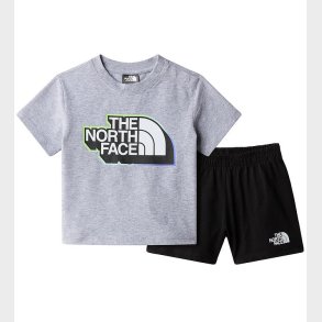 The North Face Shortsst - T-shirt/Shorts - Light Grey Heather/S