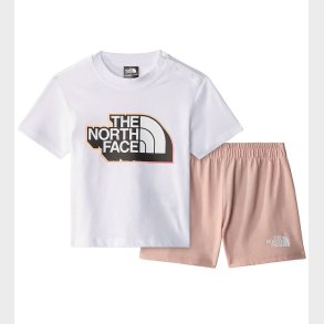 The North Face Shortsst - T-shirt/Shorts - Pink Moss/Hvid