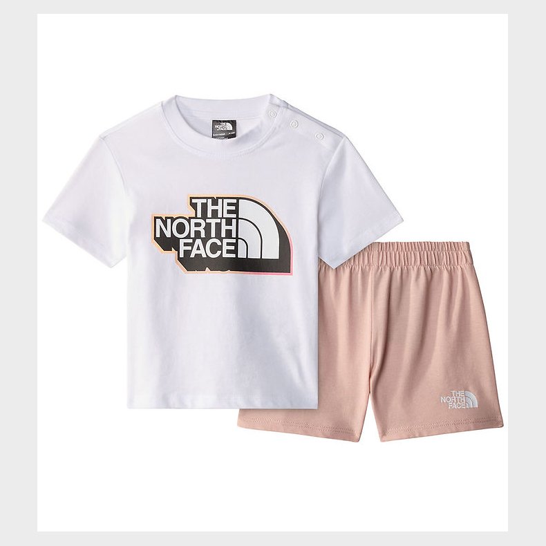 The North Face Shortsst - T-shirt/Shorts - Pink Moss/Hvid