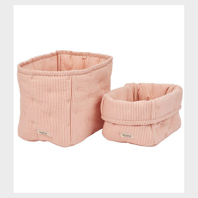 MarMar Opbevaringskurve - 2-pak - 25x17/20x15 cm - Soft Cheek St
