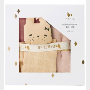 Fabelab Baby Gaveske - Babysvb/Stofble/Nusseklud - Dusty Rose