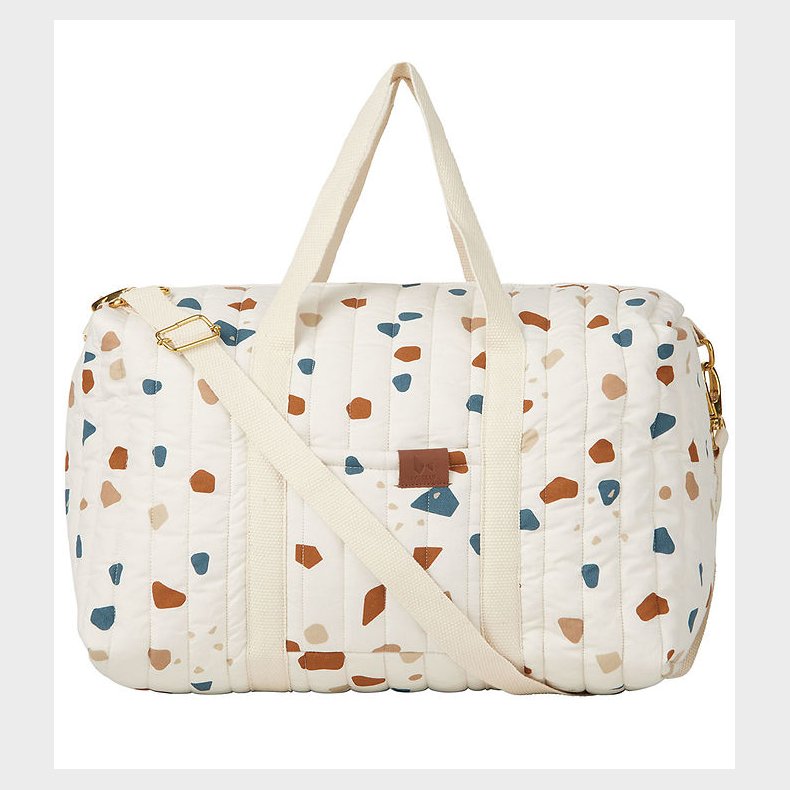 Fabelab Sportstaske - Quiltet - Natural/Terazzo