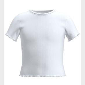 Name It T-Shirt - Crop Top - NkfNoralina - Bright White