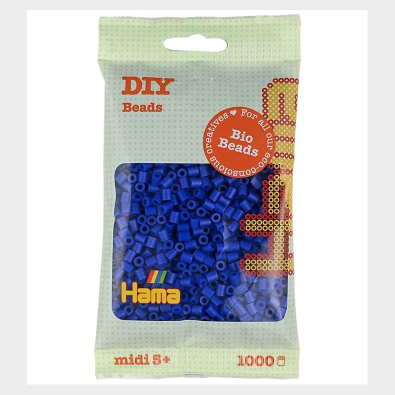Hama Bio Midi Perler - 1000 stk. - 08 Bl�