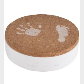 BAMBAM Gipsst - Hnd/Fod - Hvid/Kork