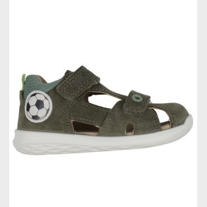 Superfit Sandaler - Bumblebee - Armygr�n m. Fodbold