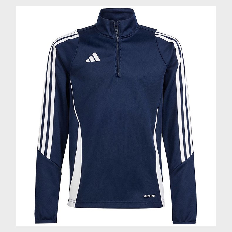 adidas Performance Bluse - Tiro24 TRTOPY - Bl/Hvid