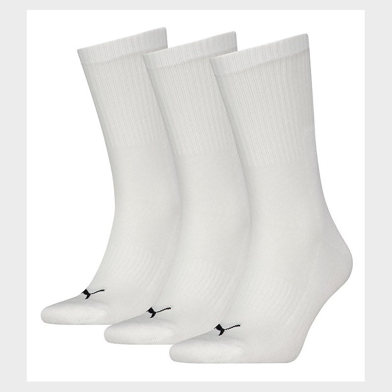 Puma Strmper - 3-pak - New Generation Cushioned - Hvid