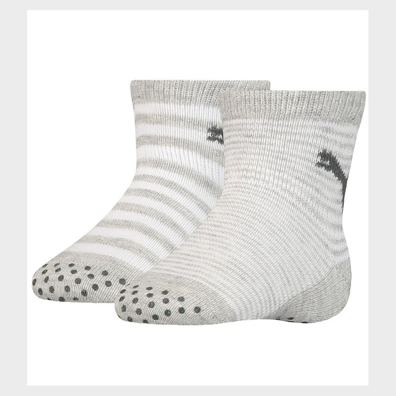 Puma Str�mper - 2-pak - ABS - Grey Melange