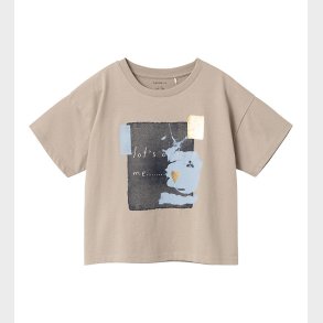 Name It T-shirts - NkfFlotter - Short Loose - Pure Cashmere