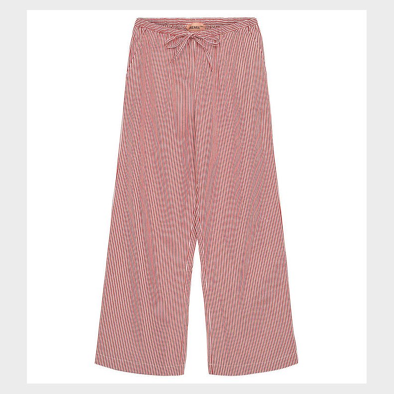 Designers Remix Bukser - Harriet - Red/White Stripes