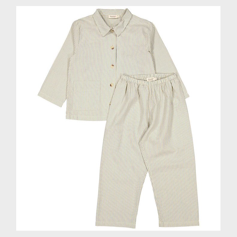 MarMar Natt�j - Pajama - Blue Stone Stripe