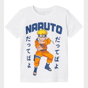 Name It T-shirt - NkmMacar Naruto - Noos - Bright White