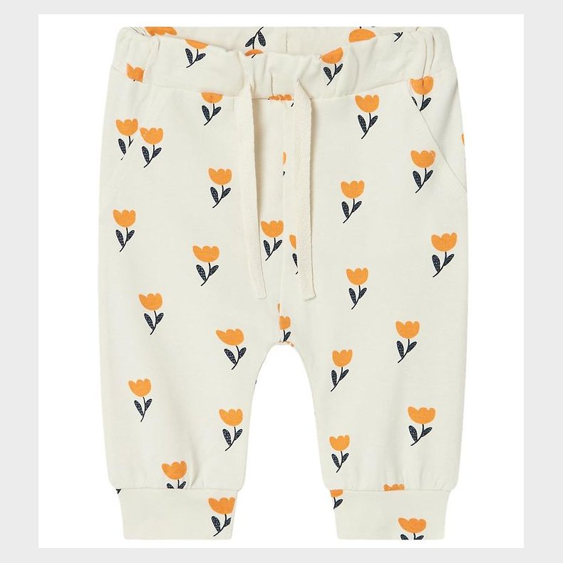 Name It Bukser- NbfVandora - Jet Stream/Flowers