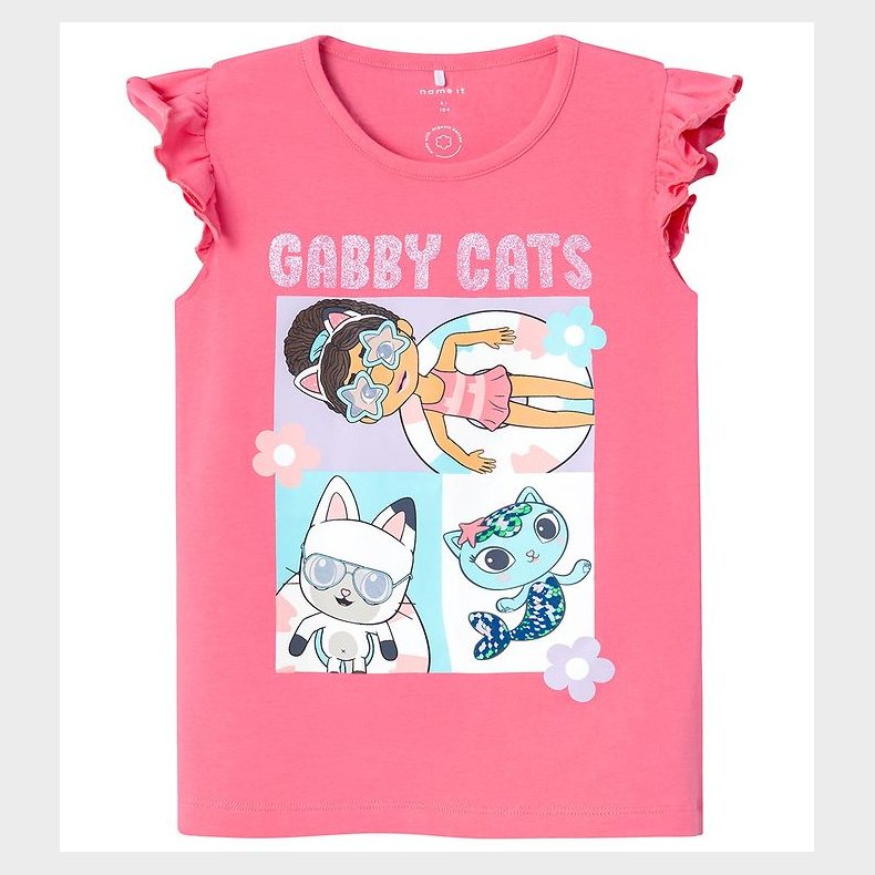 Name It T-shirt - NmfMemi Gabby - Camellia Rose