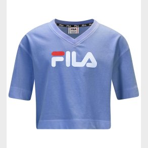 Fila T-shirt - Cropped - Lambsborn - Ultramarine