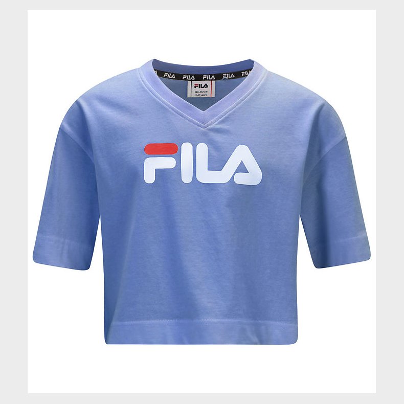 Fila T-shirt - Cropped - Lambsborn - Ultramarine
