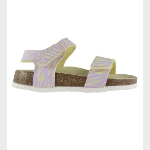 Superfit Sandaler - Fussbettpantoff - Gul/Lilla