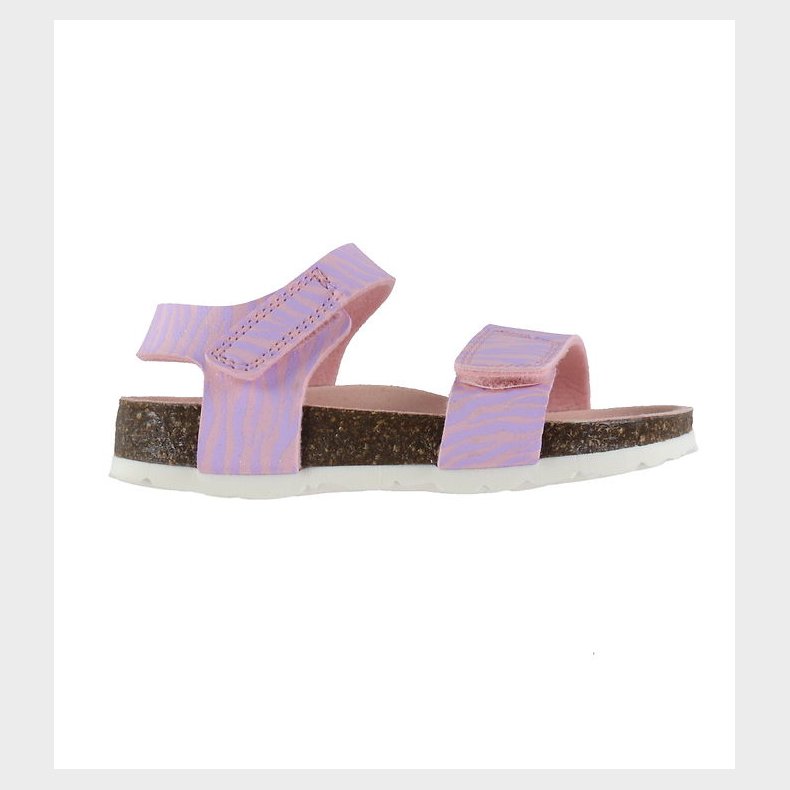 Superfit Sandaler - Fussbettpantoff - Rosa/Lilla