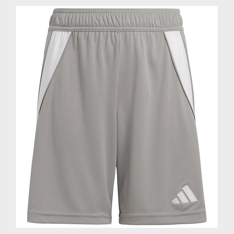 adidas Performance Shorts - Tiro24 SHO Y - Gr/Hvid