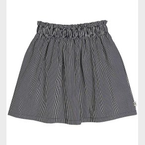 Msli Nederdel - Poplin Stripe - Balsam Cream/Night Blue