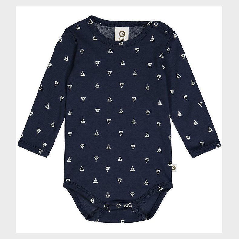 Msli Body l/ - Sailboat - Night Blue/Balsam Cream