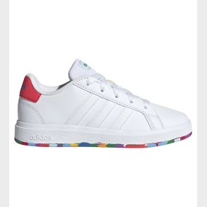 adidas Performance Sko - GRAND COURT 2.0 K - Hvid/R�d
