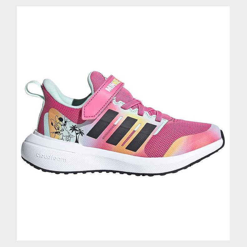 adidas Performance Sko - FORTARUN MINNIE EL - Pink/Hvid/Turkis/S