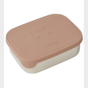 Liewood Madkasse - Silikone/Stl - Arthur - Cat Dark Rose