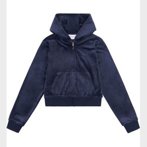 Juicy Couture Cardigan - Tonal - Velour - Night Sky