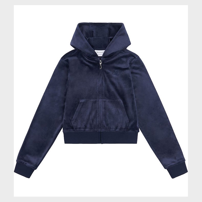 Juicy Couture Cardigan - Tonal - Velour - Night Sky