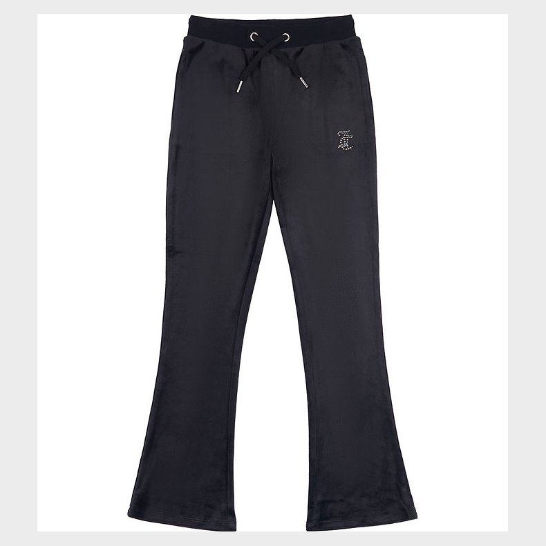 Juicy Couture Velourbukser - Diamante - Jet Black