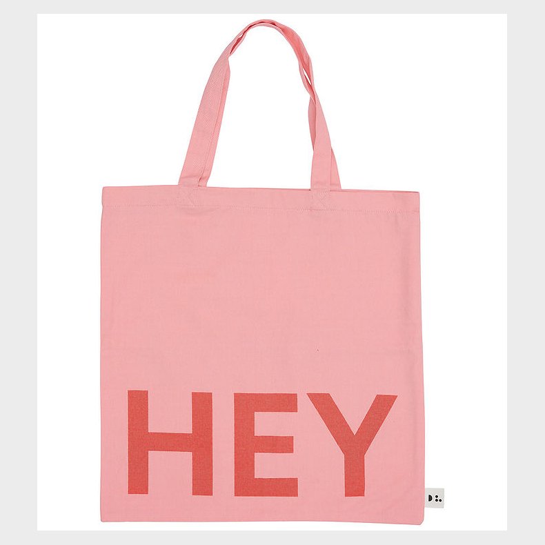 Design Letters Shopper - Hey - Soft Red