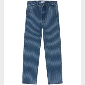 Grunt Jeans - Worker Stripe - Blue