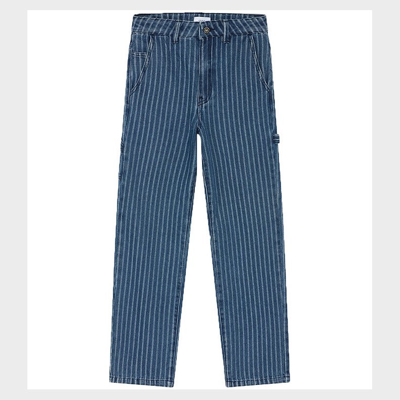 Grunt Jeans - Worker Stripe - Blue